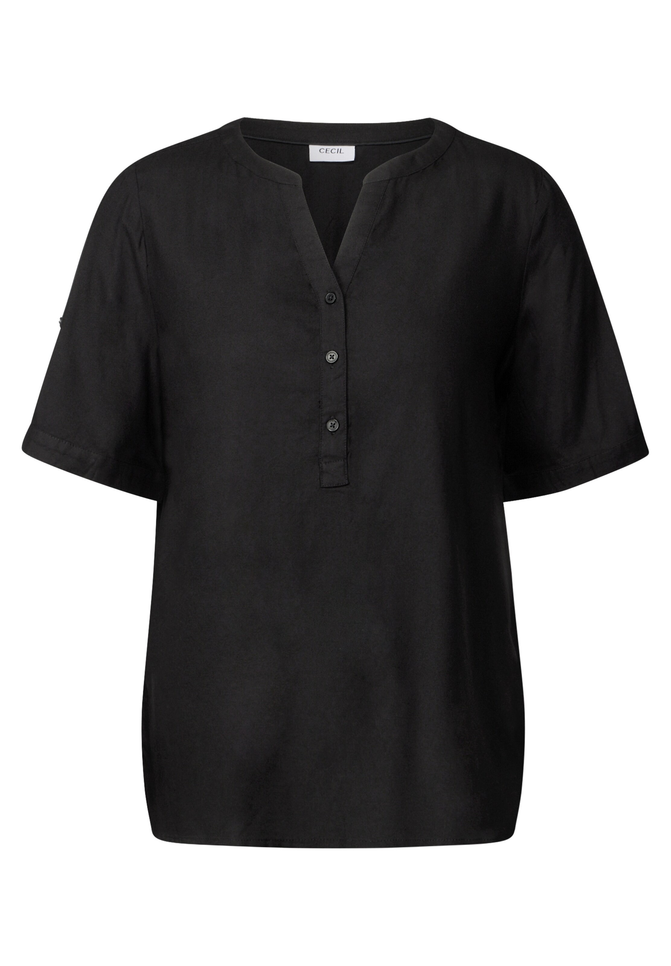 CECIL Bluse in Schwarz: Vorderseite