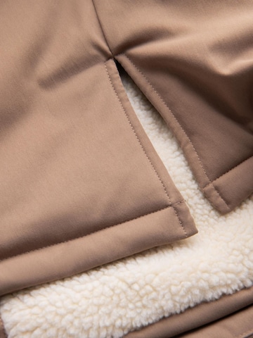 Ombre Winter parka in Brown