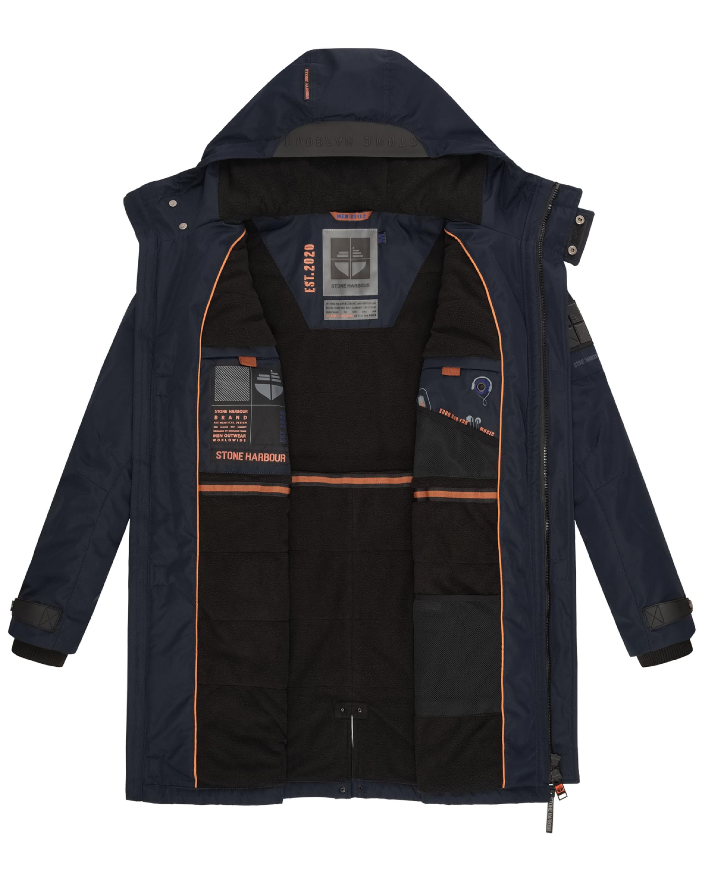 STONE HARBOUR Функционално яке 'Lanzoo' в синьо