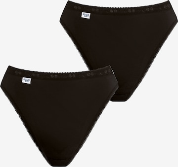 SLOGGI Slip ' Basic+ ' in Zwart: voorkant