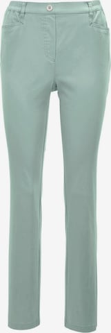 Goldner Pants 'Martha' in Green: front