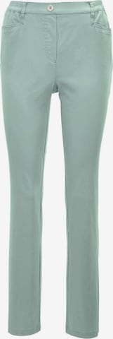 Pantalon 'Martha' Goldner en vert : devant