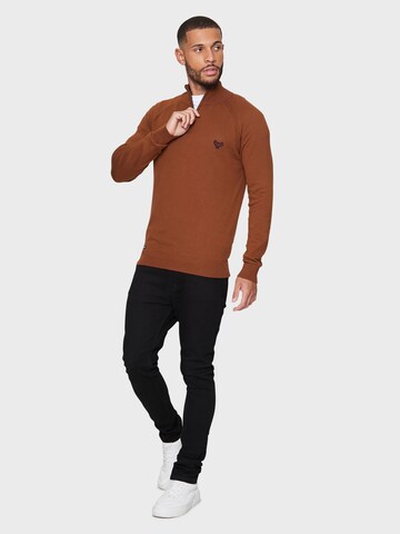 Threadbare Sweater 'Lawson' in Brown