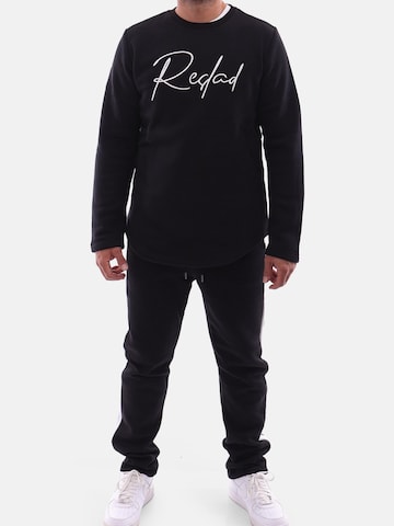 Reslad Tracksuit in Black: front