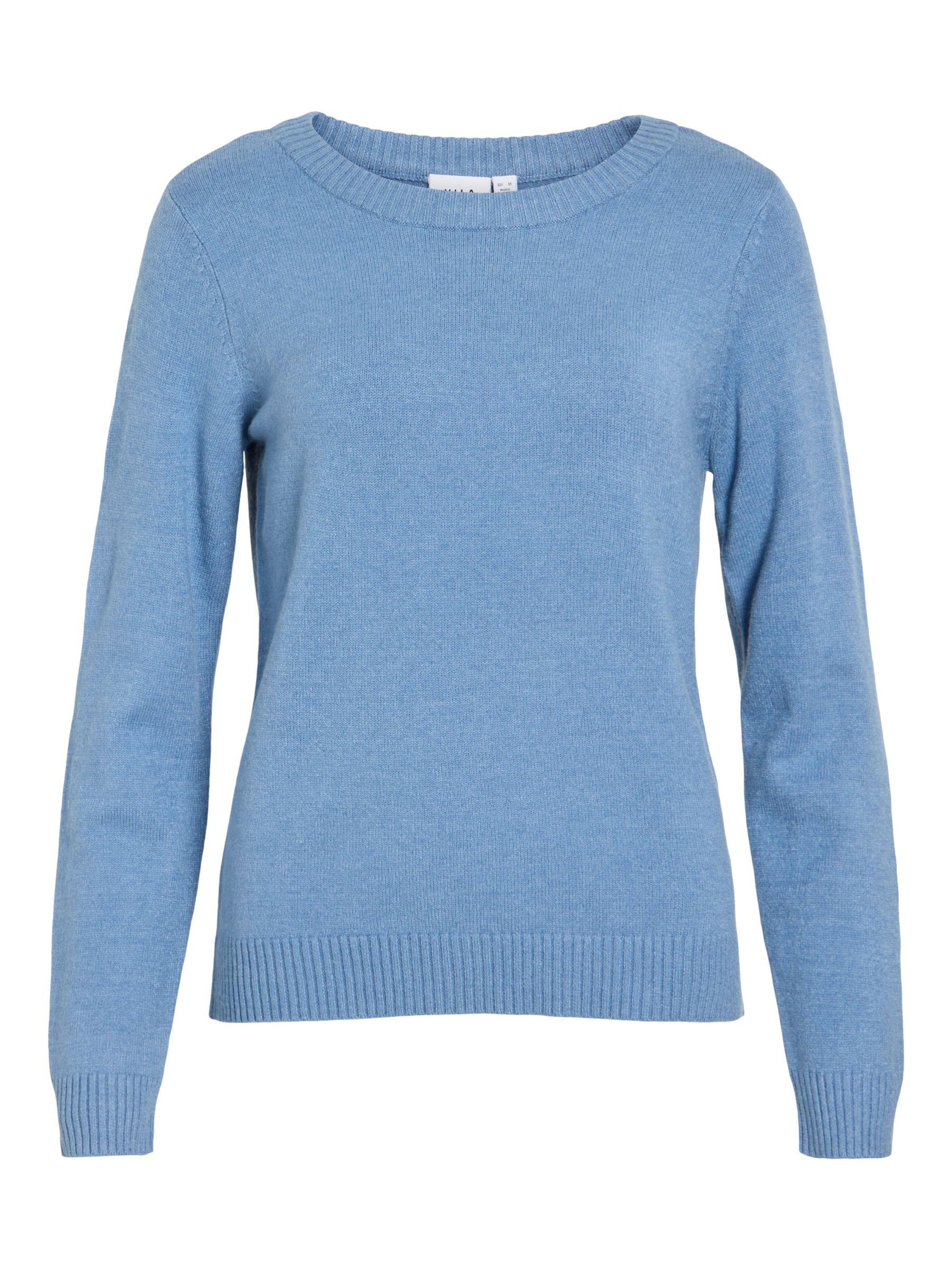 VILA Sweater 'VIRil' in Blue: front