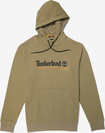 TIMBERLAND - Sweatshirt em verde: frente