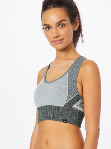 Bustier Soutien-gorge de sport 'SCARLETT' Marika en gris : devant