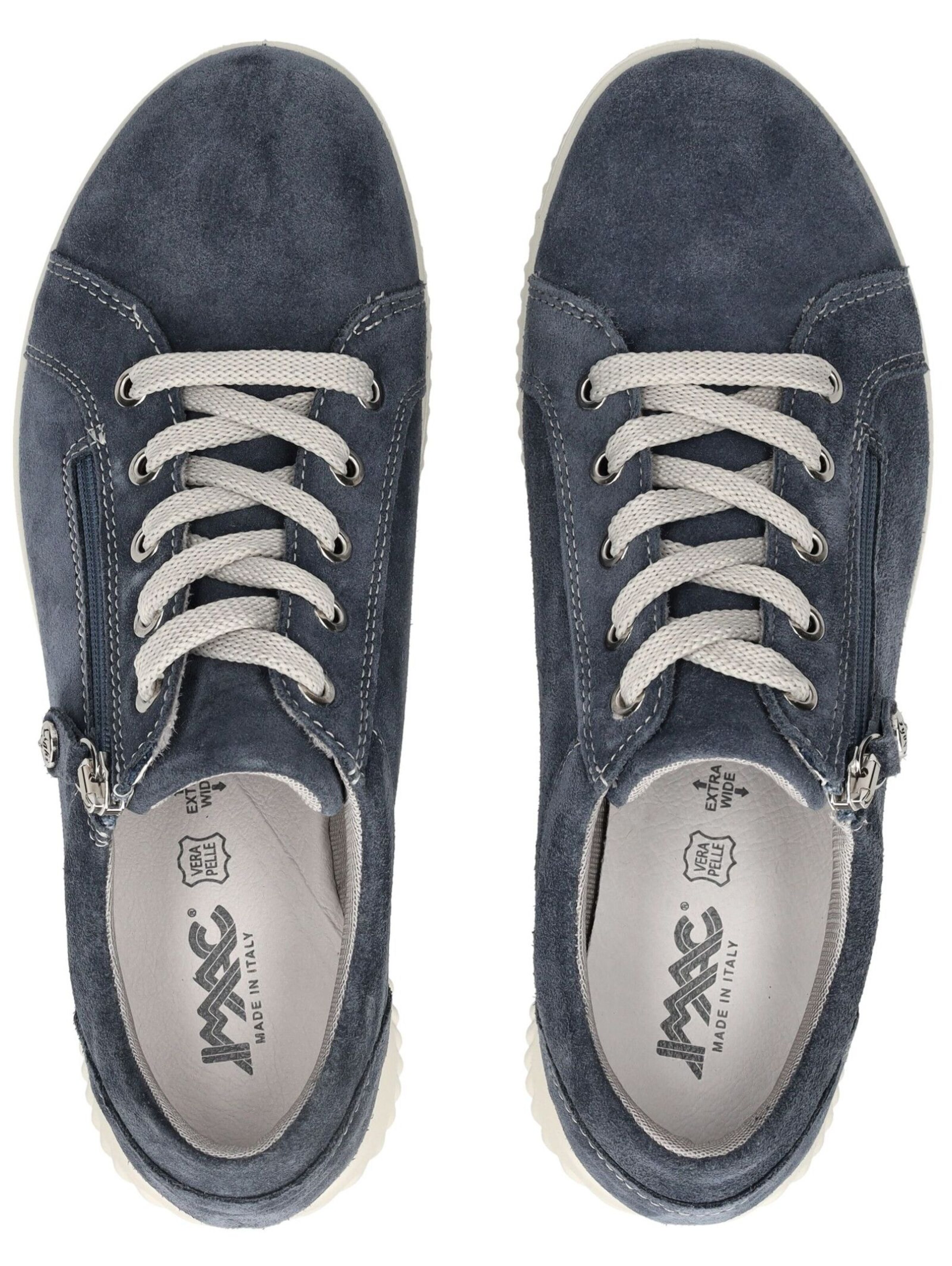 Baskets basses IMAC en bleu