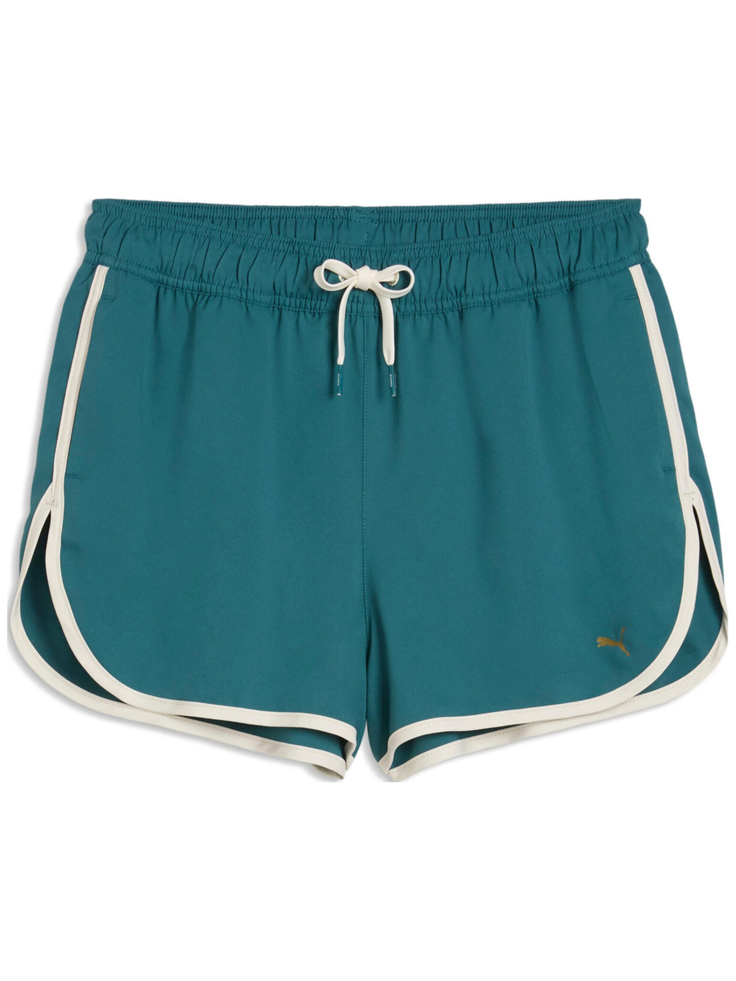 regular Pantaloni sportivi 'Puma Swim Women Woven Shorts 1p' di PUMA in blu: frontale