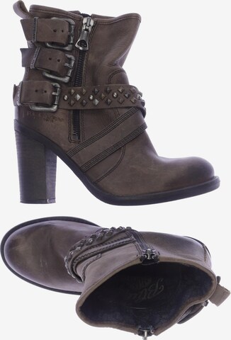 REPLAY Dress Boots in 38 in Brown: front