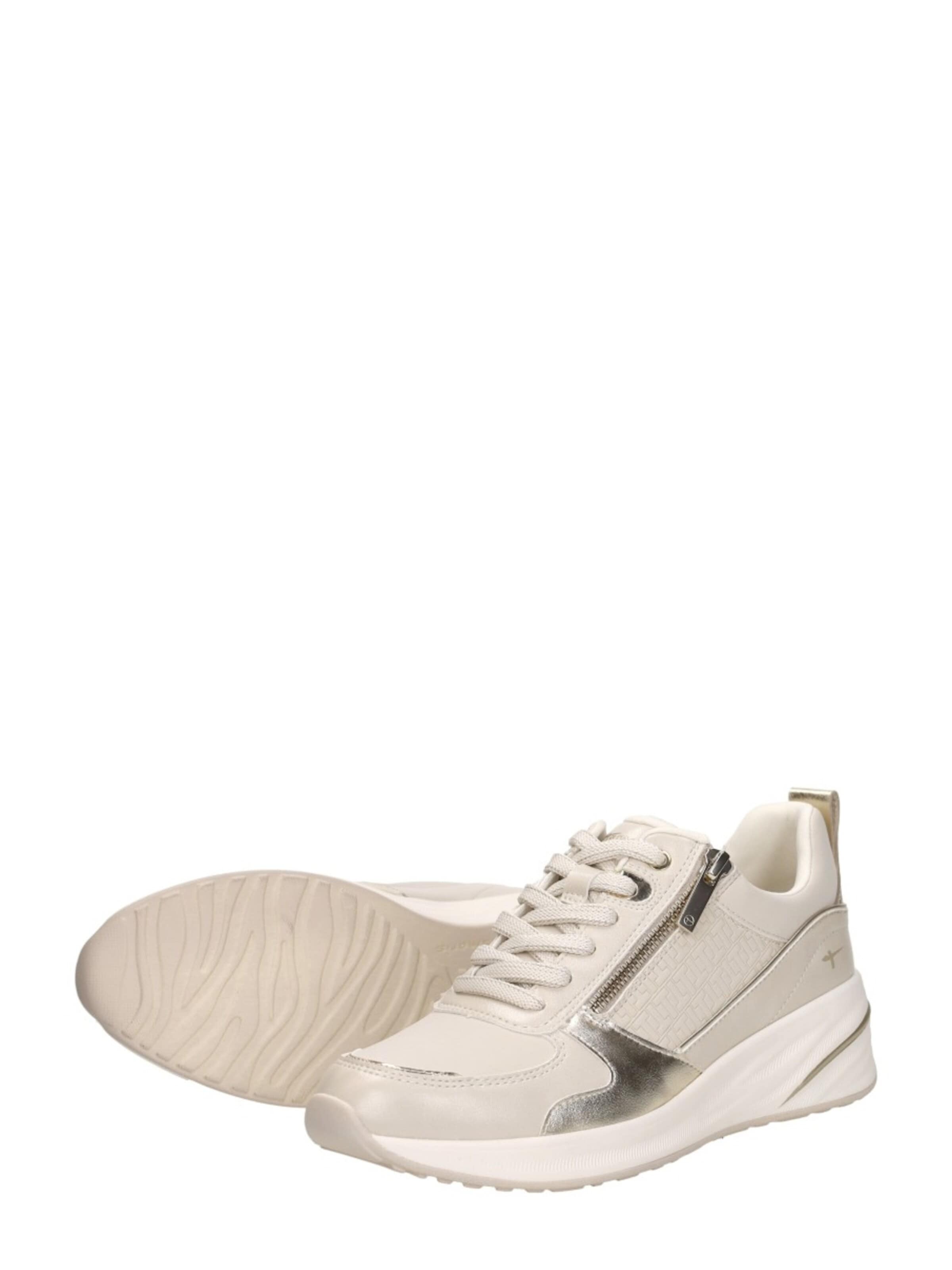 Tamaris Sneakers laag in Beige