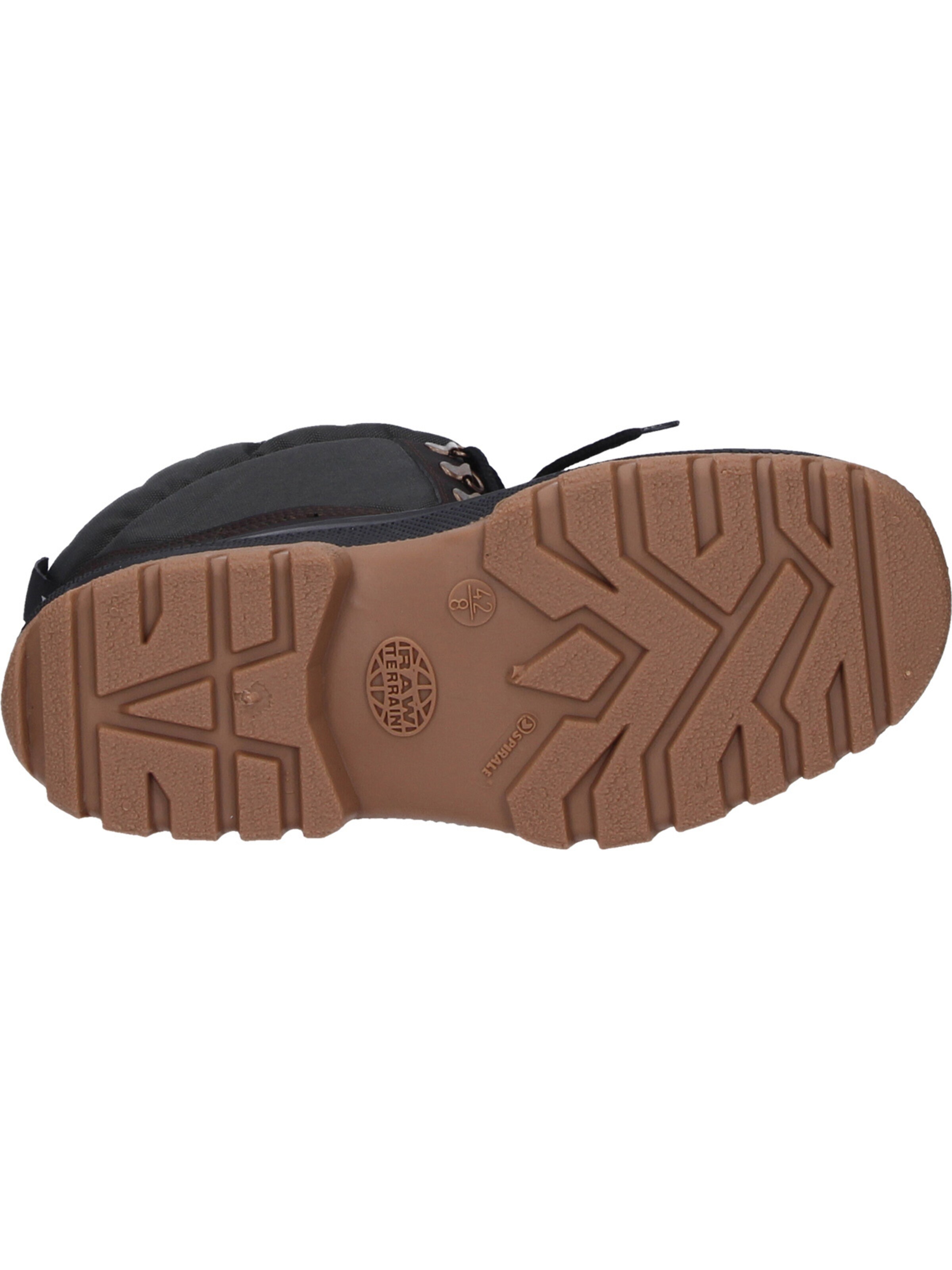 Spirale Snow Boots 'Winterstiefel Pilgrim gefüttert' in Black