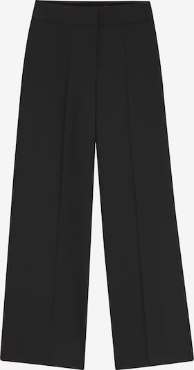HUGO Trousers with creases 'Himia' in 36 in Black, Item view
