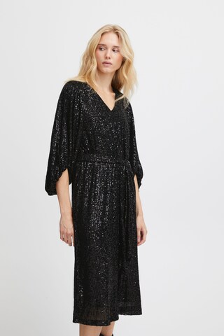 ICHI Evening Dress 'FAUCI' in Black: front