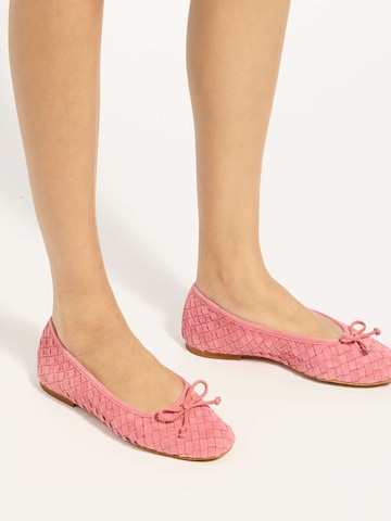 Ballerines 'Heat' Dune LONDON en rouge