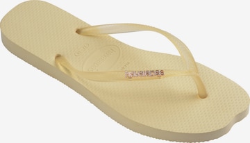 HAVAIANAS Japonki w kolorze beżowy: przód
