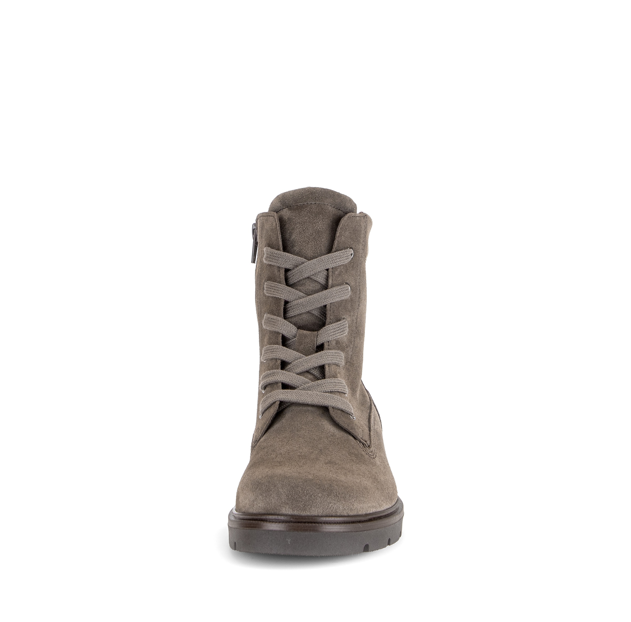 GABOR Lace-up bootie in Grey