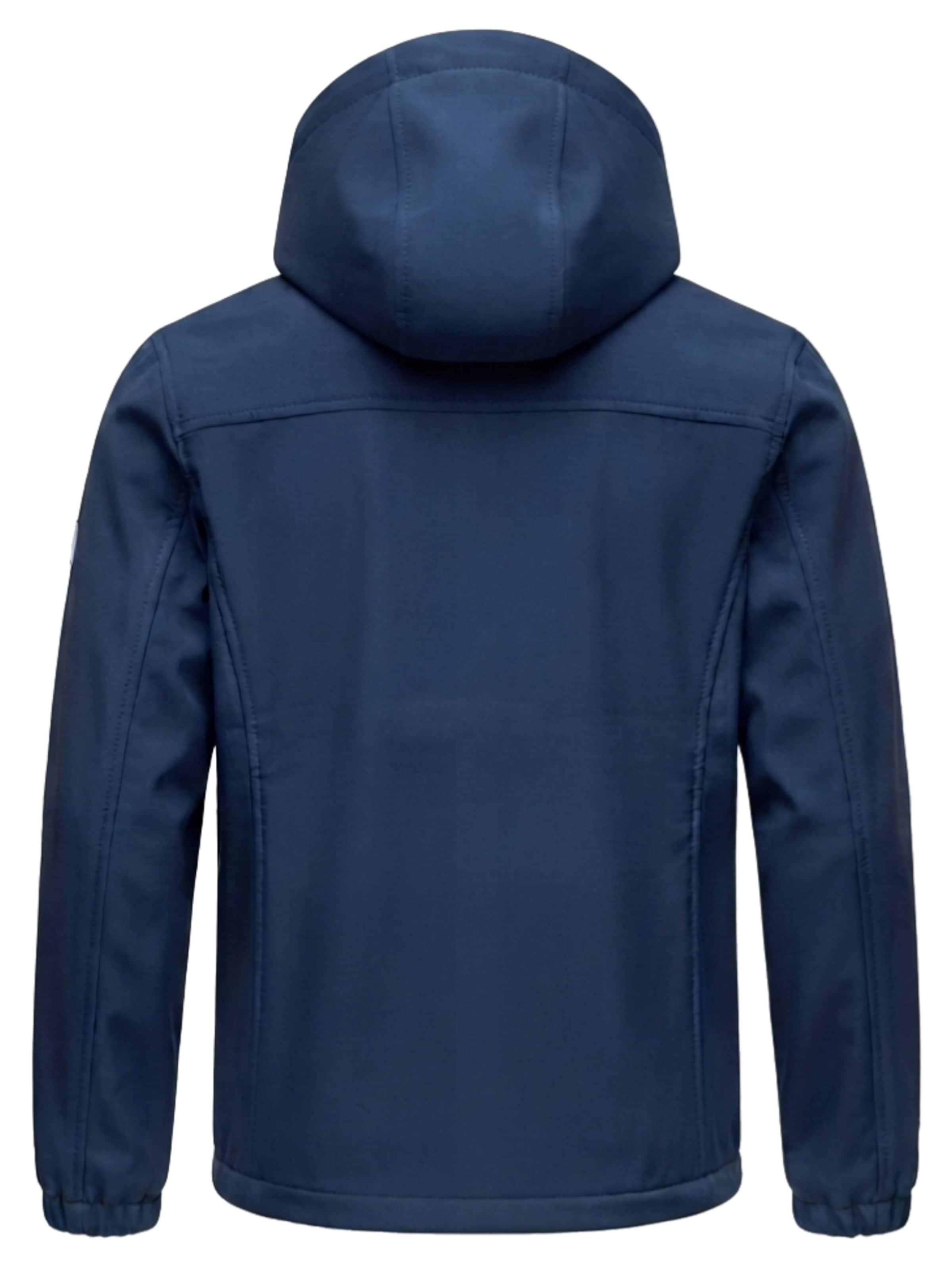 Ombre Between-season jacket in Blue