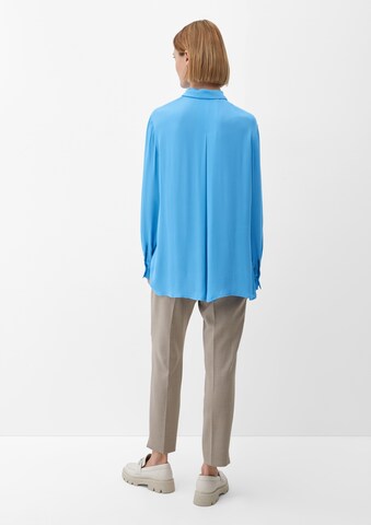 s.Oliver BLACK LABEL Blouse in Blue