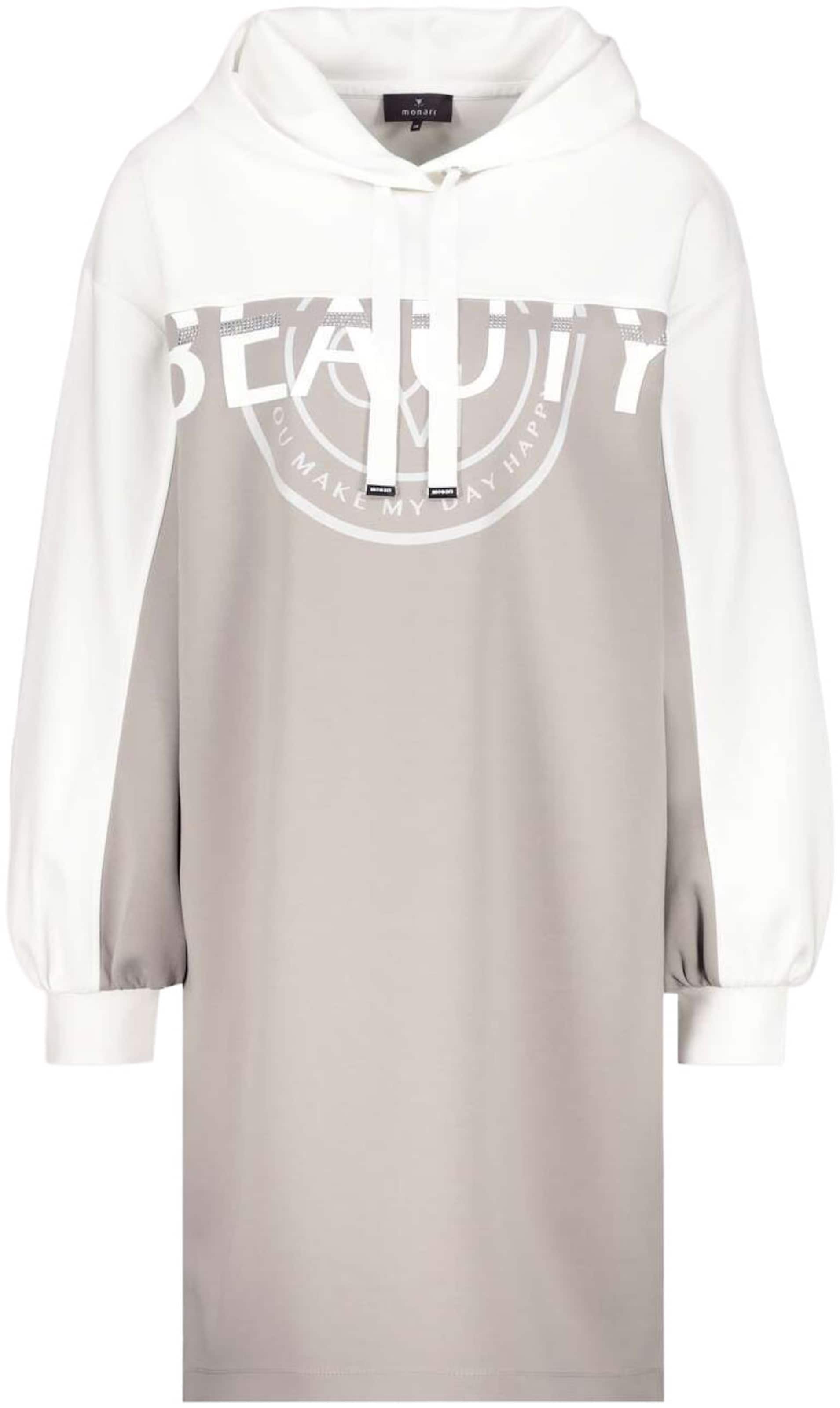 monari Šaty - Sivá: predná strana