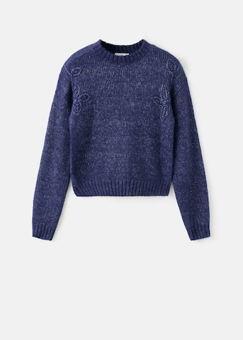 MANGO TEEN Sweater 'Cashe' in Blue