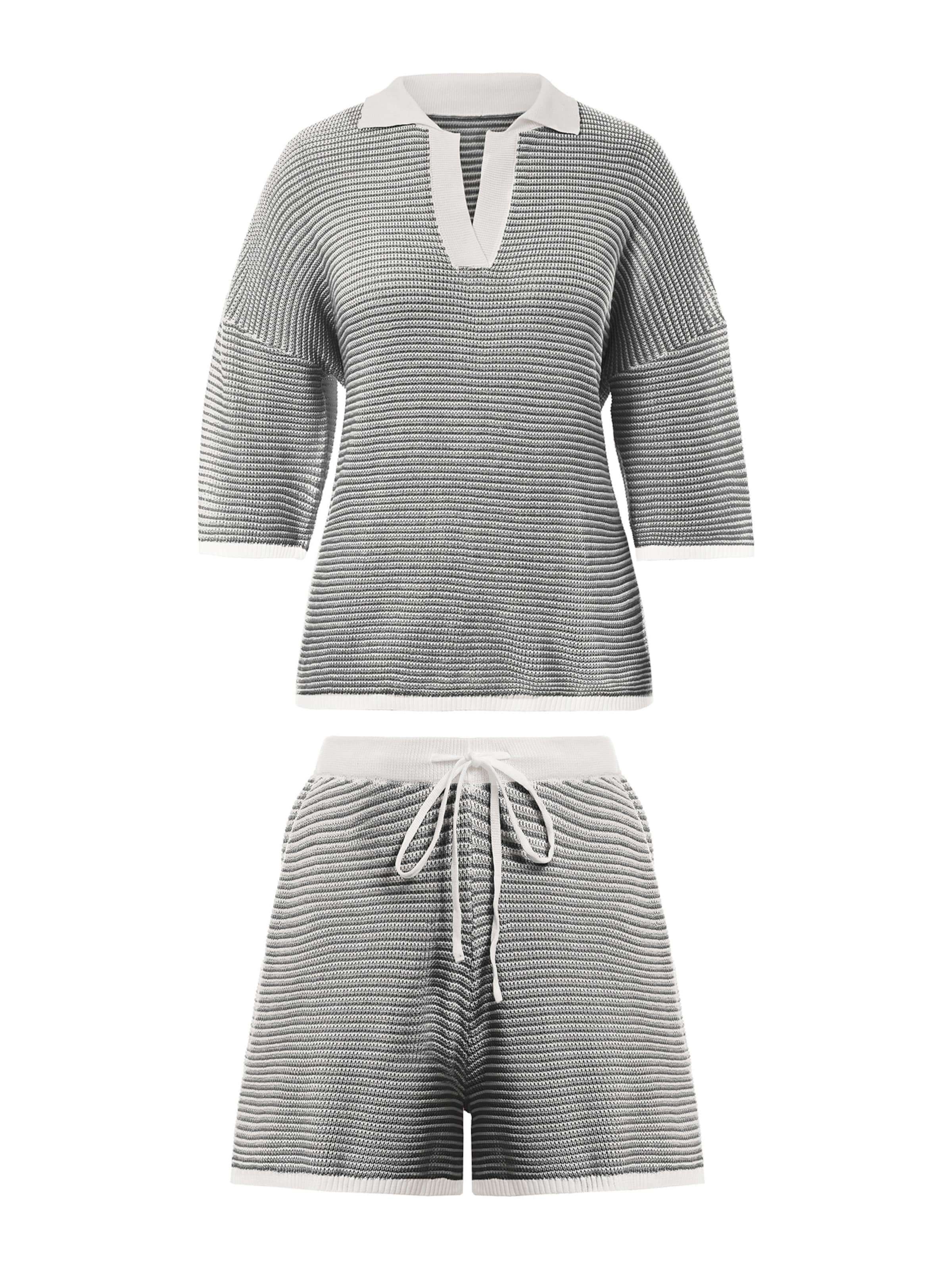 Imily Bela Hlačni kostim | črna barva: sprednja stran