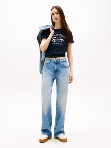 Tommy Jeans T-shirt 'ESSENTIAL' i blå