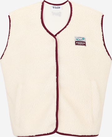 Gilet 'Wanderlust' On Vacation en beige : devant