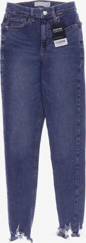 TOPSHOP Jeans in 25 in Blue: front