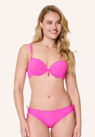 LingaDore Triangel Bikini in Roze: voorkant