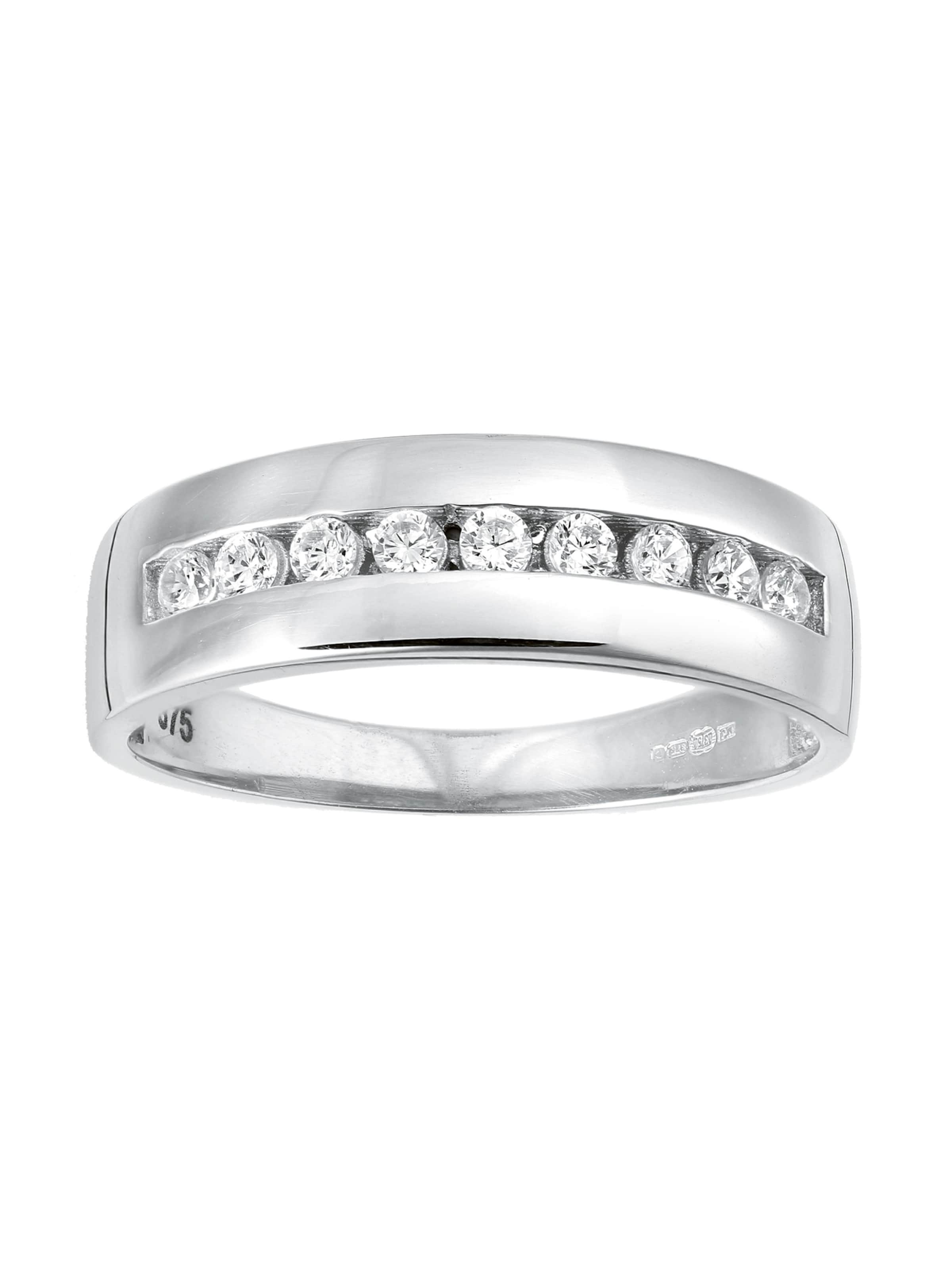 DIAMANT LETERNEL Ring‌ in Silber: Vorderseite