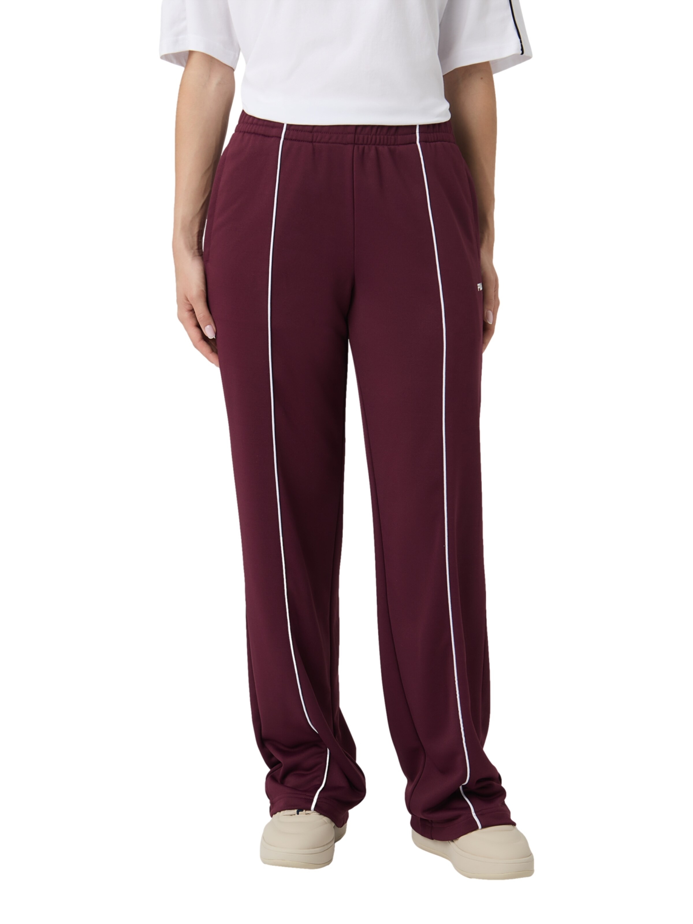 FILA Regular Sportbroek 'RIVOLI' in Rood: voorkant