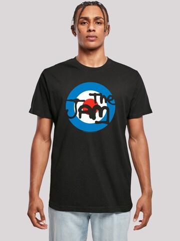 F4NT4STIC Shirt 'The Jam Band Classic Logo' in Zwart: voorkant