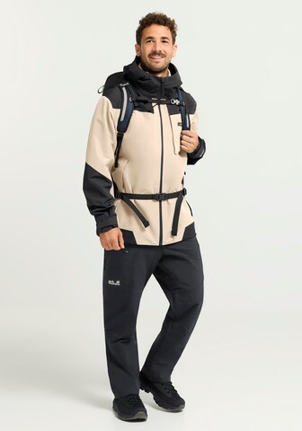 JACK WOLFSKIN Performance Jacket in Beige