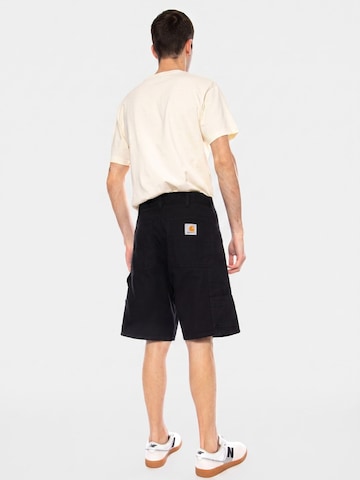 Carhartt WIP Baggy Broek 'Double Knee' in Zwart