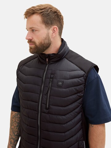 Gilet TOM TAILOR Men + en noir