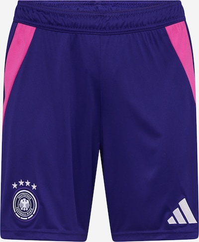 ADIDAS PERFORMANCE Workout Pants 'DFB 24' in violet / Orchid / White, Item view