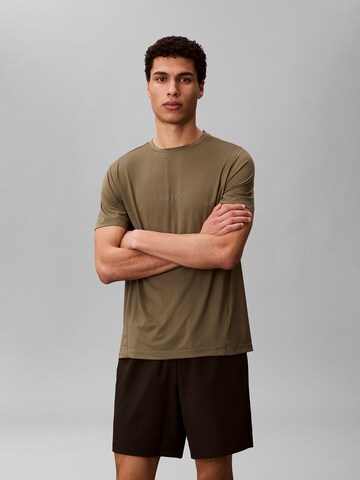 Calvin Klein Sport Performance shirt in Grey: front