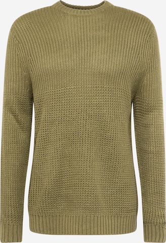 Only & Sons Sweater 'ADAM' in Green: front