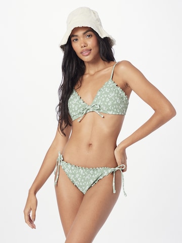 HOLLISTER Bikini hlačke | zelena barva