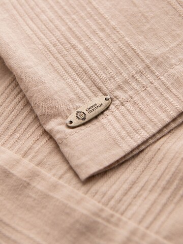 Regular fit Camicia di Ombre in marrone