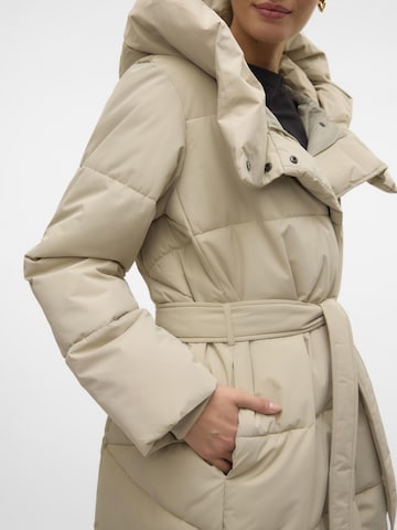 VERO MODA Vinterfrakke i beige