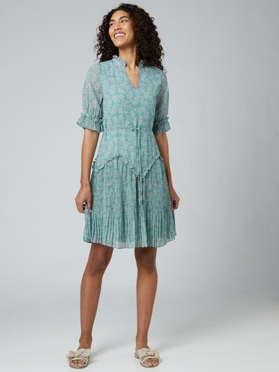 Rochie 'Evelin' Guido Maria Kretschmer Collection pe verde mentă, Vizualizare model