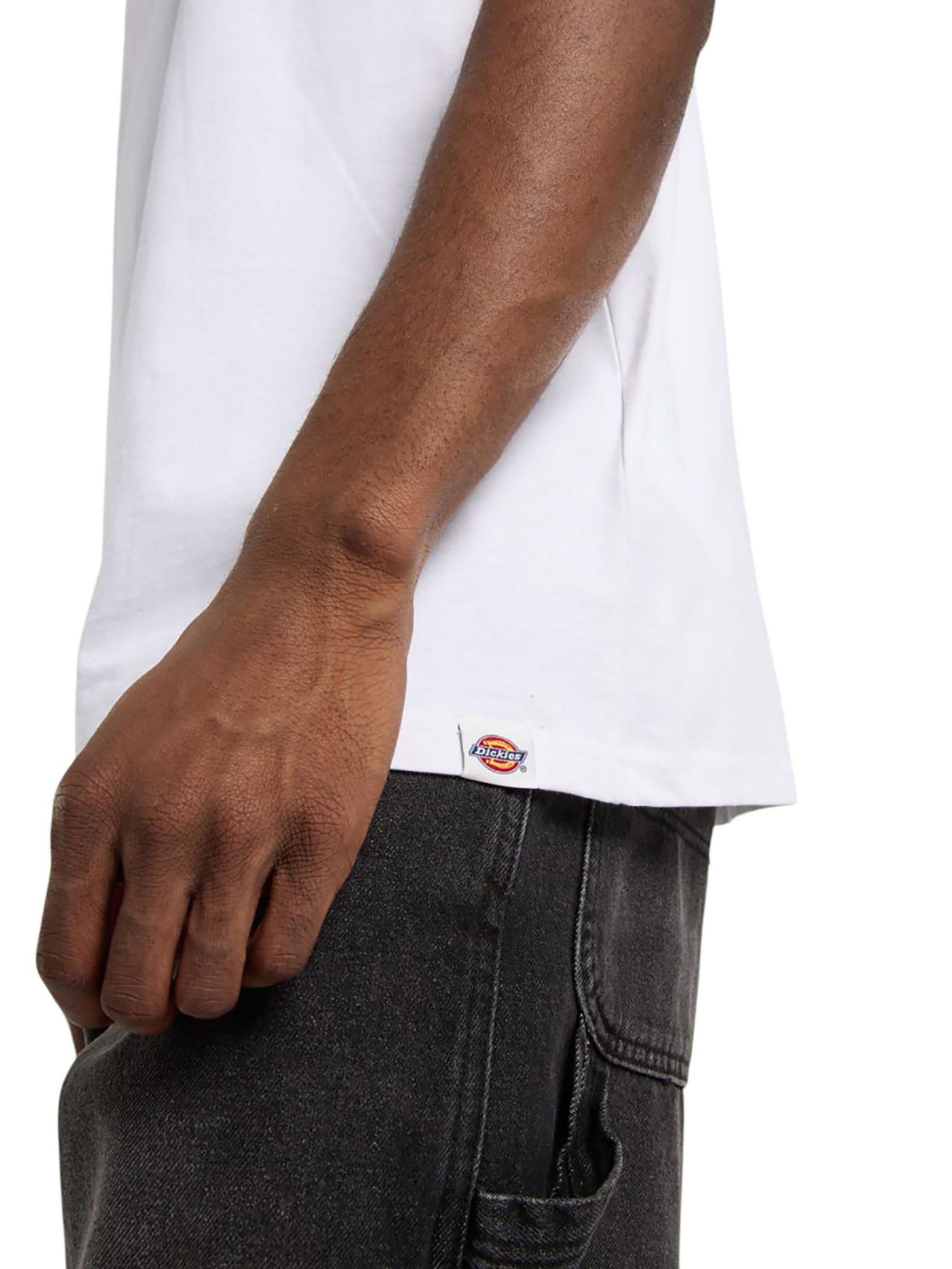 DICKIES - Camiseta 'Donut House' en blanco