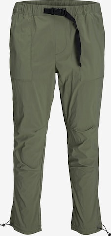 JACK & JONES Tapered Broek 'Gordon Uno' in Groen: voorkant