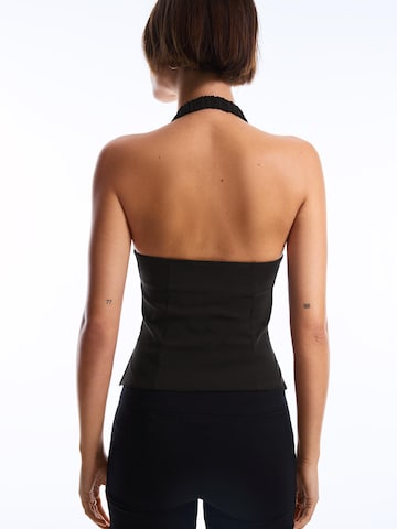 Bershka Top in Zwart