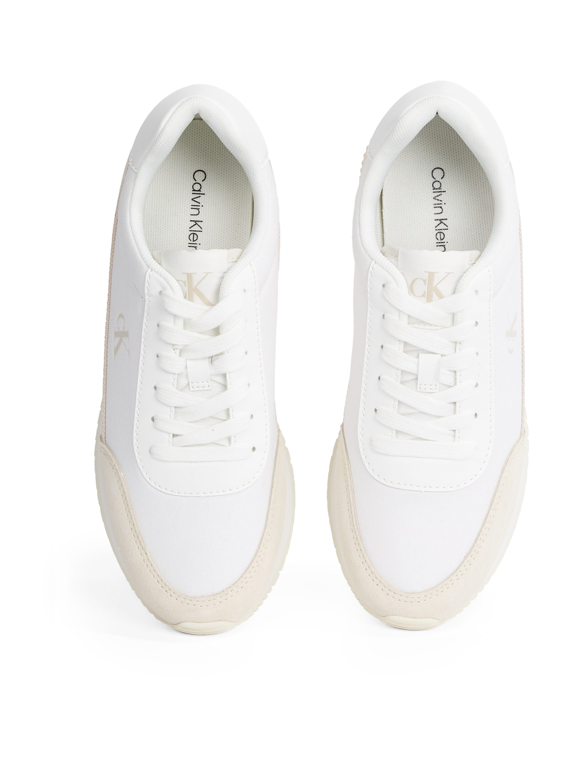 Sneaker bassa di Calvin Klein in bianco