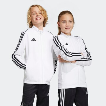 ADIDAS PERFORMANCE Athletic Jacket 'Tiro 23 League' in White: front