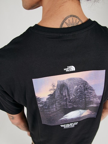 THE NORTH FACE Shirt 'CAMPING' in Zwart