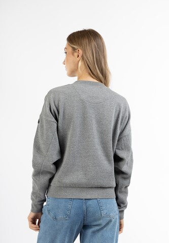 DreiMaster Vintage Sweatshirt 'Takelage' in Grau